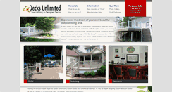 Desktop Screenshot of njdecksunlimited.com